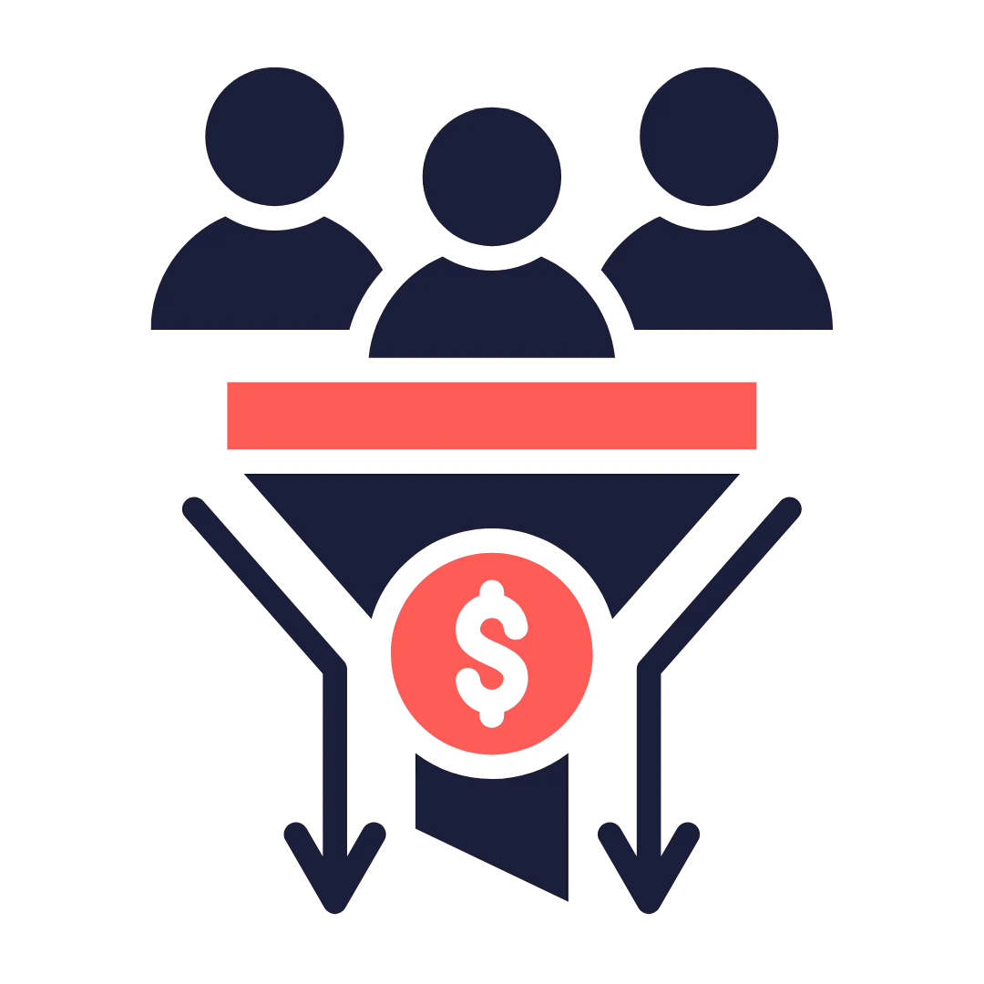 marketing funnel graphic