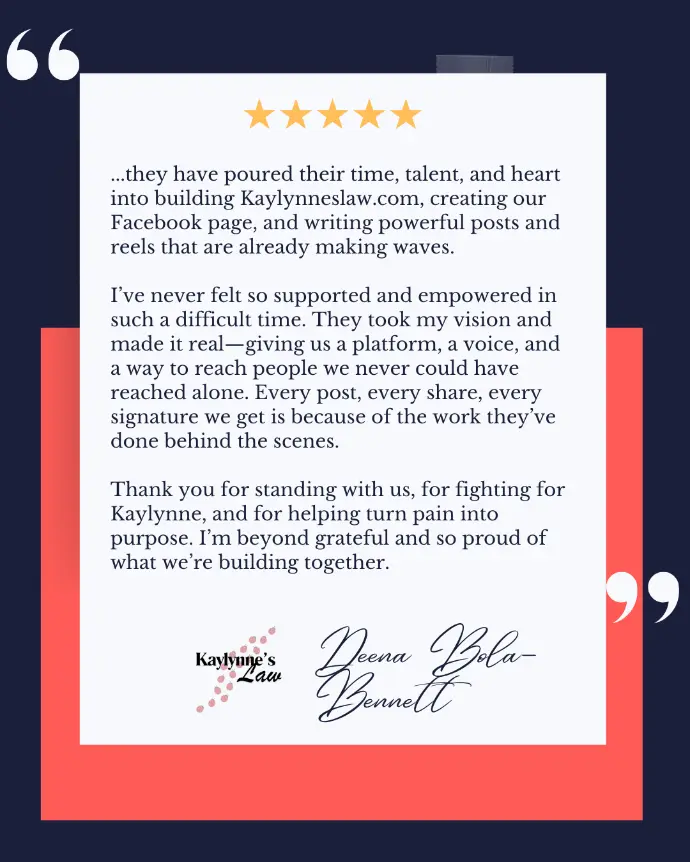 test testimonial from client with multiple logos