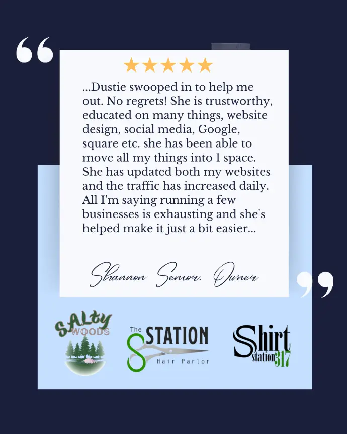 test testimonial from client with multiple logos